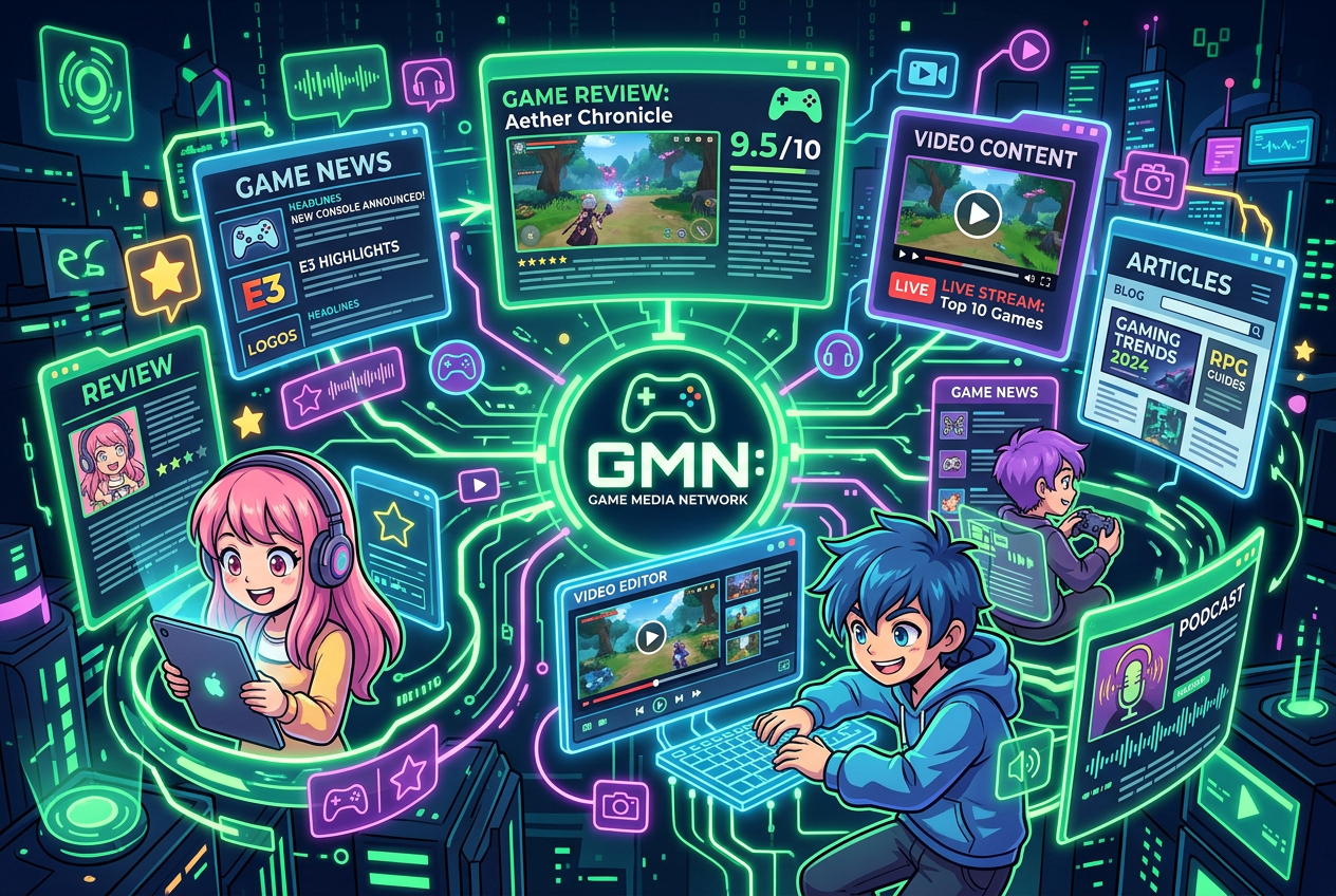GMG游戏媒体矩阵